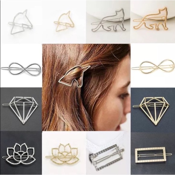 Back in stock set of two Unicorn hair clips 🦄 - Picture 3 of 4